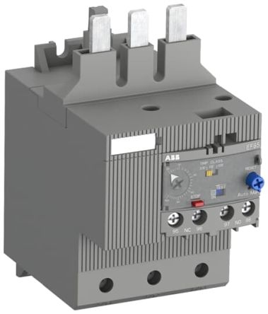 ABB, EF65-56 Electronic Overload Relay NO/NC, 20A, 56 A Contact Rating, 0.282 W 3