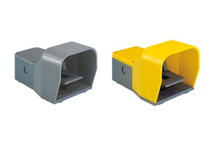 ABB -10 to 70°C Momentary On-Off Foot Switch - 1 NO/1 NC ABS 10A Contact Current, 130 V ac Contact Voltage