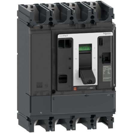 Schneider Electric Switch Disconnector, 4-Pole, 400 A, 400A