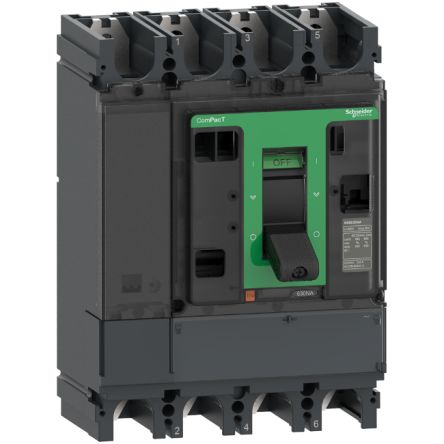 Schneider Electric Switch Disconnector, 4-Pole, 630A