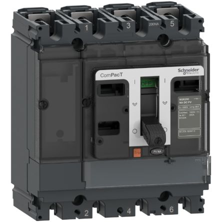 Schneider Electric Switch Disconnector, 4-Pole, 100 A, 100A