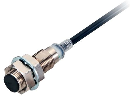 Omron E2E-X7D212 2M Threaded Barrel Inductive Proximity Sensor, M12 2-Wire 30V 7 mm 30 V dc 100mA, 3 mA