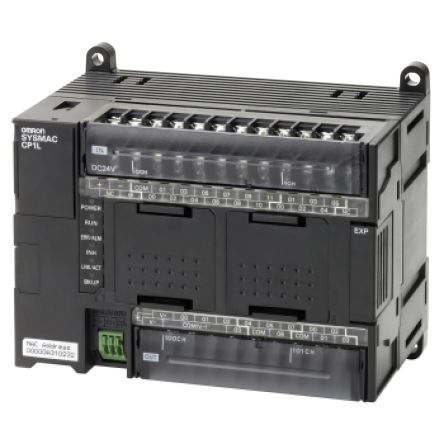 Omron CP1L Series PLC CPU, Transistor Output, 18-Input, Pulse Input