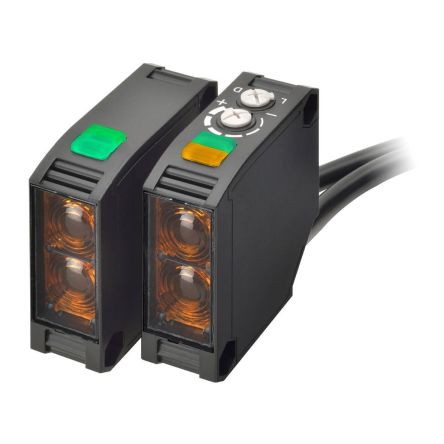 Omron Through Beam Photoelectric Sensor, Block Sensor