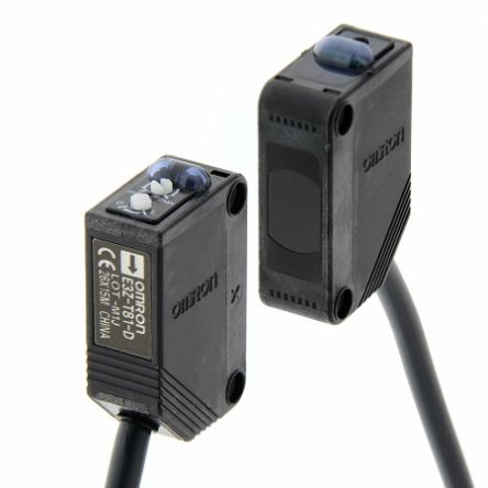 Omron Through Beam Photoelectric Sensor, Block Sensor