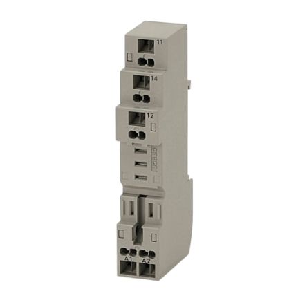Omron G2R-1-S 8 Way 250V ac DIN Rail Relay Socket, for use with G2R-1-S Series