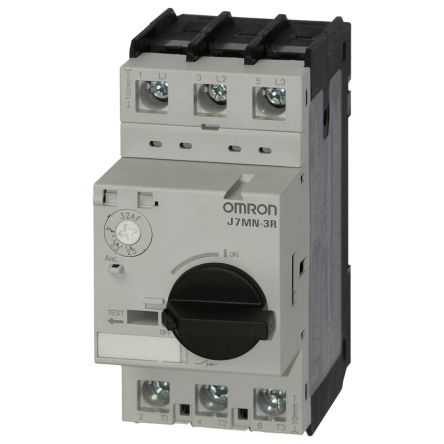 Omron 250mA J7MN Motor Protection Circuit Breaker, 3V, 400 V, 60 °C, -20 °C