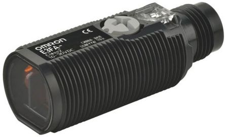 Omron Diffuse Photoelectric Sensor, Cylindrical Sensor