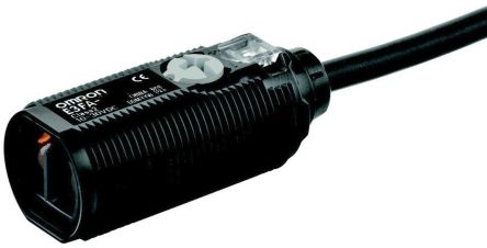 Omron Diffuse Photoelectric Sensor, Cylindrical Sensor