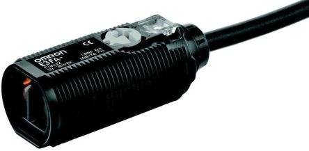Omron Diffuse Photoelectric Sensor, Cylindrical Sensor
