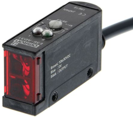 Omron Diffuse Photoelectric Sensor, Block Sensor