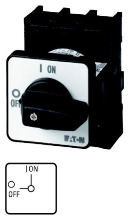 Eaton 3-Pole Surface Isolator Switch -, IP65