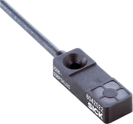SICK IQ06-03BPOKU5S Rectangular Inductive Proximity Sensor PNP IQ06 30V 3 mm 30 V dc 100mA