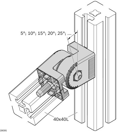 Bosch Rexroth Universal Joint 3842562087, 2, Plain, Bore 10mm, 40mm Length