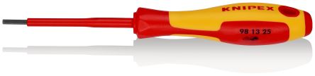 Knipex Insulated, 2.5 mm Tip, 75 mm Blade VDE/1000V Approved, 177 mm Overall