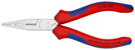 Knipex 13 05 160 1-Piece Multifunction Pliers, 160 mm Overall