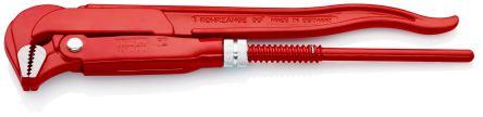 Knipex Pipe Wrench, 310mm Overall, 42 mm Jaw Capacity, Metal Handle
