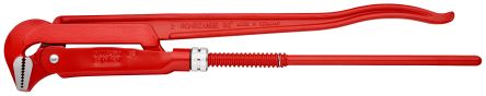 Knipex Pipe Wrench, 560mm Overall, 70 mm Jaw Capacity, Metal Handle