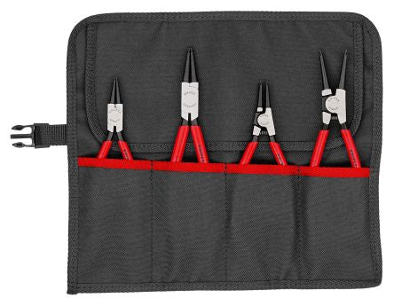 Knipex 4-Piece Straight Nose Circlip Plier Circlip Plier Set