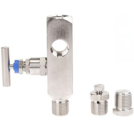 WIKA Hydraulic Pressure Gauge Isolation Valve, 14275438 NPT