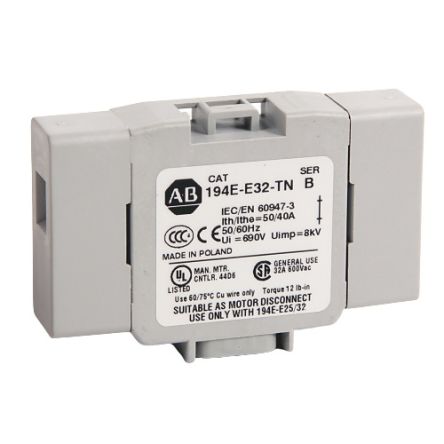 Allen Bradley 3-Pole Front Switch Disconnector -, IP20, 32A, 7.5 kW