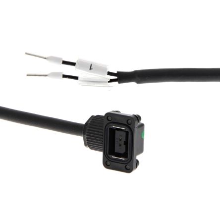 Omron Power Cable 1S Series Power Cable for Use with Servo Motor