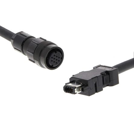 Omron Encoder Cable 1S Series Encoder Cable for Use with Servo Motor
