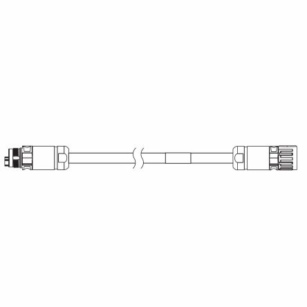 Omron Extension Cable 1SA Series Cable for Use with Servo Motor