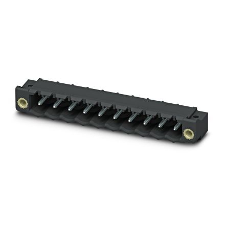Phoenix Contact CC Series Straight Solder PCB Header, 9 Contact(s), 5.08 mm Pitch, 1 Row