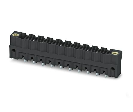 Phoenix Contact CCV Series Straight Solder PCB Header, 3 Contact(s), 5.08 mm Pitch, 1 Row