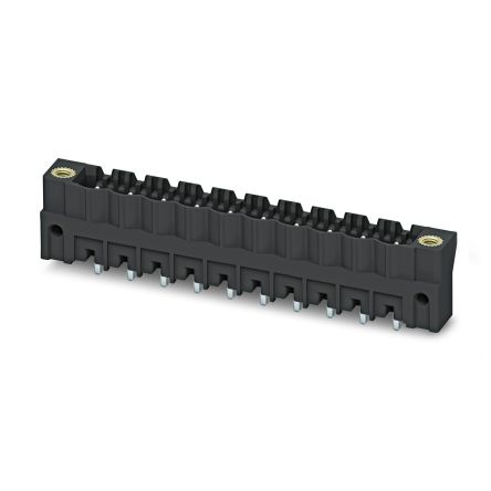 Phoenix Contact CCV Series Straight Solder PCB Header, 7 Contact(s), 5.08 mm Pitch, 1 Row