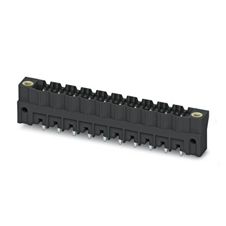 Phoenix Contact CCV Series Straight Solder PCB Header, 12 Contact(s), 5.08 mm Pitch, 1 Row