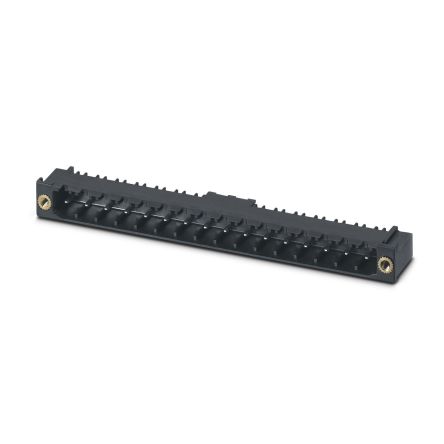 Phoenix Contact CC Series Straight Solder PCB Header, 14 Contact(s), 5.08 mm Pitch, 1 Row