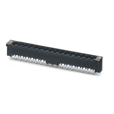 Phoenix Contact CCV Series Straight Solder PCB Header, 15 Contact(s), 5.08 mm Pitch, 1 Row