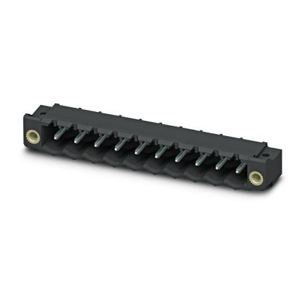 Phoenix Contact CC Series Straight Solder PCB Header, 6 Contact(s), 5 mm Pitch, 1 Row