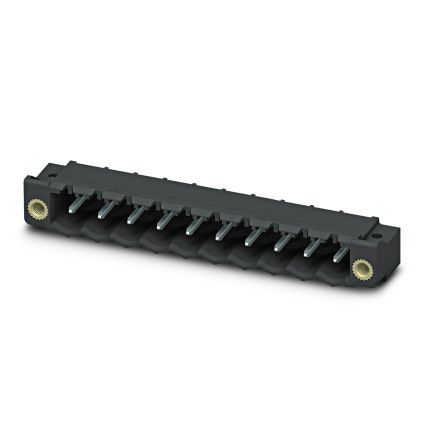 Phoenix Contact CC Series Straight Solder PCB Header, 11 Contact(s), 5 mm Pitch, 1 Row