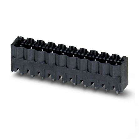 Phoenix Contact CCVA Series Straight Solder PCB Header, 7 Contact(s), 5 mm Pitch, 1 Row
