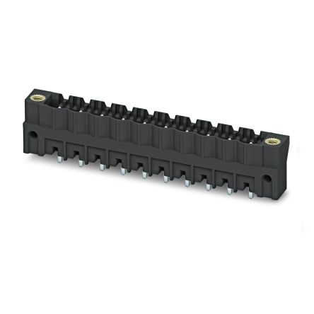 Phoenix Contact CCV Series Straight Solder PCB Header, 5 Contact(s), 5 mm Pitch, 1 Row