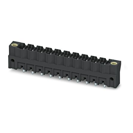 Phoenix Contact CCV Series Straight Solder PCB Header, 7 Contact(s), 5 mm Pitch, 1 Row