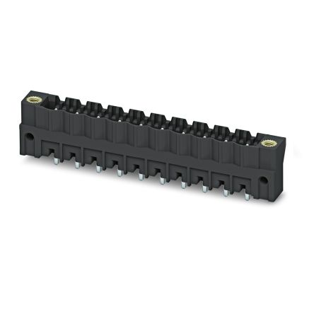 Phoenix Contact CCV Series Straight Solder PCB Header, 8 Contact(s), 5 mm Pitch, 1 Row