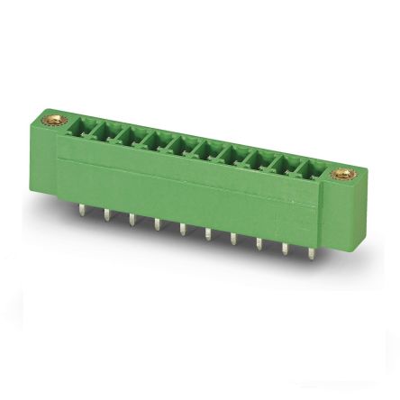 Phoenix Contact MCV Series Straight Wave Soldering Mount PCB Header, 5 Contact(s), 3.5 mm Pitch, 1 Row