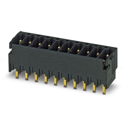 Phoenix Contact DMCV Series Straight Solder PCB Header, 4 Contact(s), 2.54 mm Pitch, 2 Row