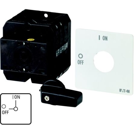 Eaton 2 Position 90 °, Short Thumb Grip Actuator 100 A