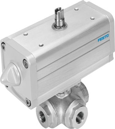 Festo Pneumatic 2 Port Actuated Ball Valve - Spark Plug