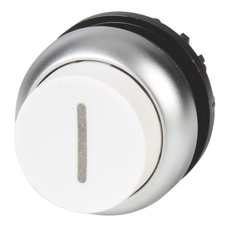 Eaton Push Button Switch, 23 mm Cutout White, IP66, IP67, IP69K