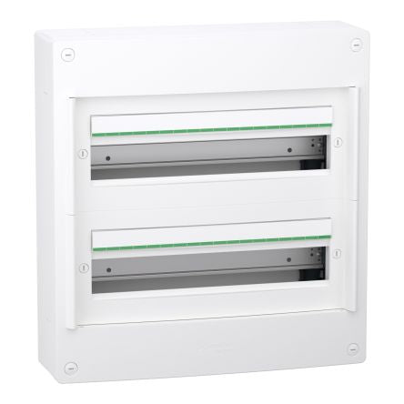 Schneider Electric LVSXT Series White Technoplastic Enclosure, IP30, IP40, IK08, IK09 450 mm, 125 mm, 426 mm