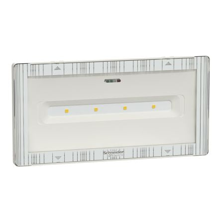 Schneider Electric LED Emergency Light Fitting, 5.4 W, Wall