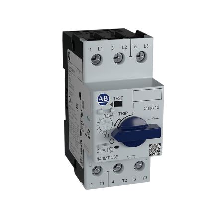 Allen Bradley 4A 140MT Motor Protection Circuit Breaker, 690V ac, 70 °C, -25 °C