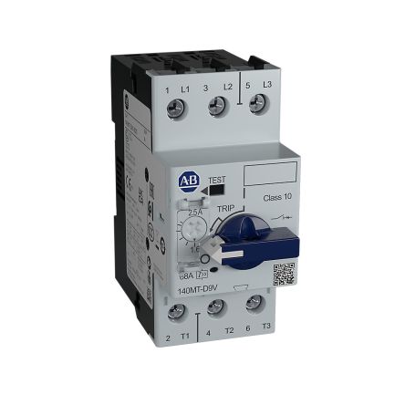 Allen Bradley 32A 140MT Motor Protection Circuit Breaker, 200V ac, 500 V ac, 70 °C, -25 °C