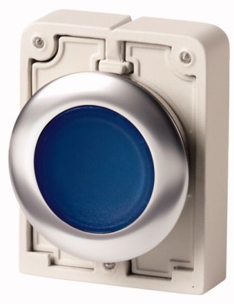 Eaton RMQ-Titan Series Black Tastend Push Button Switch, 30.5 mm Cutout, IP66, IP67, IP69